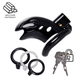 Пояс верности ToyFa Black&Red