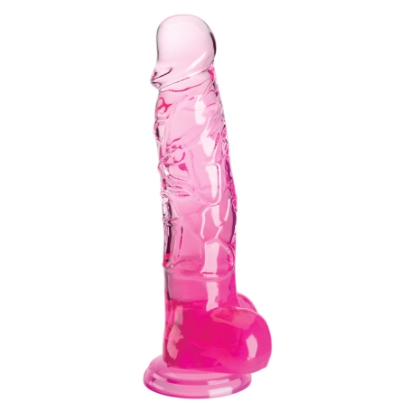 Фаллос King Cock Clear 8", Pipedream