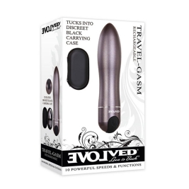 Мини-вибратор Evolved Travel Gasm