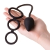 Эрекционные кольца с анальной пробкой Erotist Drop