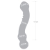 Фаллос из стекла Glas 6" Curved G-Spot